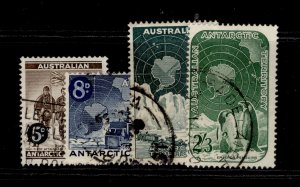 AUSTRALIA - Antarctic Territory QEII SG2-5, complete set, FINE USED.