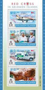 SOLOMON ISLANDS 2015 SHEET RED CROSS slm15317a