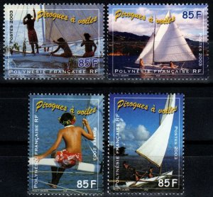 French Polynesia #850-3  MNH CV $7.50 (X8026)