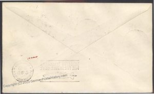 Chile 1932 Graf Zeppelin 8th South America Flight SAF Mi285C Cover 111175