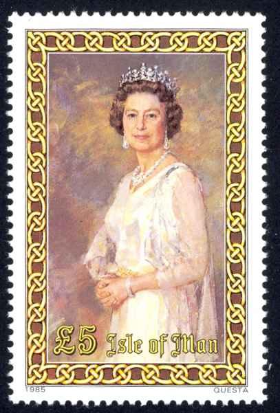 Isle of Man Sc# 281 MNH 1985 Queen Elizabeth II