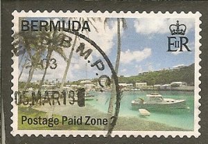 Bermuda    Scott 961   Flatts Inlet    Used