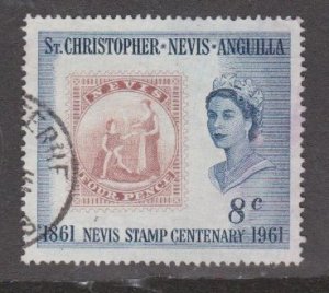 St. Kitts & Nevis # 140, Stamp Centennary, Used