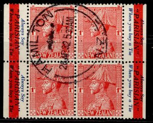 NEW ZEALAND GV SG468c, 1d rose carmine, FINE USED.