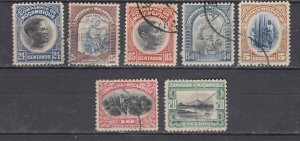 J48749 J LStamps 1925-31 mozambique company set used #155-61 designs