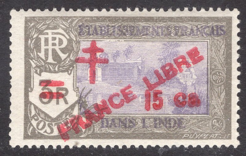 FRENCH INDIA SCOTT 204