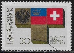 Liechtenstein Scott # 461 MNH