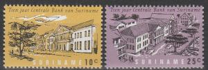 Surinam #343-4 MNH VF  (V2000)
