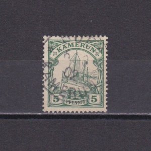 GERMANY CAMEROON 1900, Mi# 8, postmark BUEA type 1, good-readable