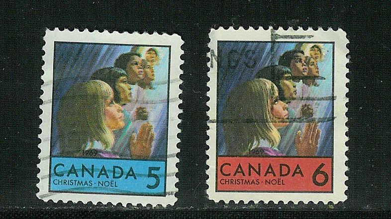 Canada Scott / Unitrade #502-503 F/VF Used