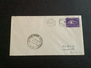 U.S. New York Red Cross Deutsche Marine 1932 Stamp Cover R40786