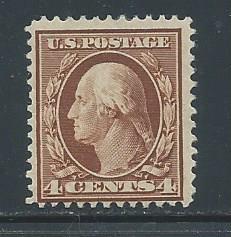 US 334 MH, rich color, 2018 CV $35.00