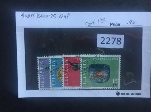 $1 World MNH Stamps (2278) Switzerland B 422-5 see image for condition