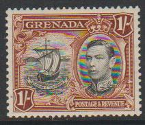 Grenada  GVI SG 160a perf 13½ x 12½  Light mounted mint