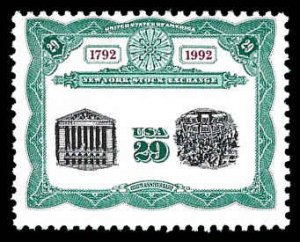 PCBstamps   US #2630 29c New York Exchange, MNH, (17)