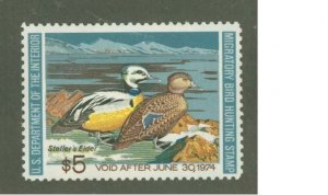 RW40 Mint Never Hinged Duck Stamp (SCV=$22.50) 