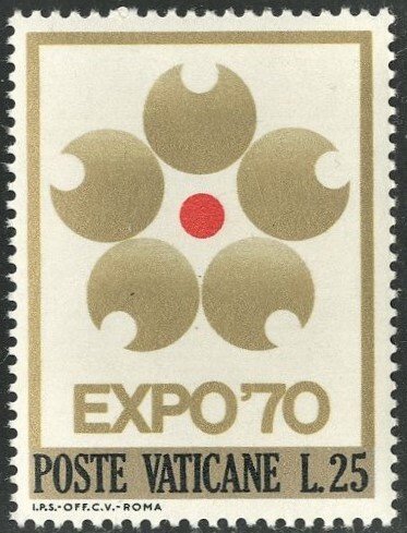 VATICAN CITY #479 - MINT NH - 1970 - VAT007