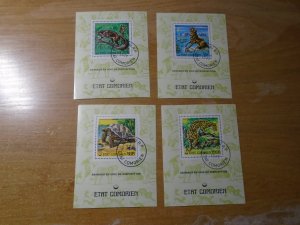 Comoro Islands  #  240-44  used