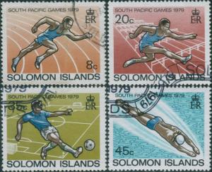 Solomon Islands 1979 SG380-383 South Pacific Games set FU