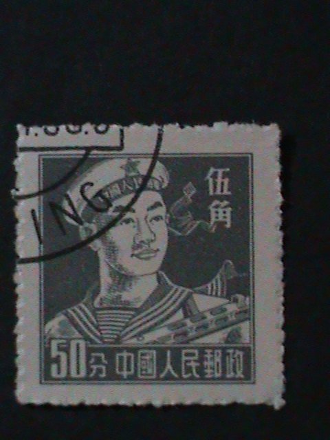 ​CHINA-1956-SC#273-81 VARIOUS PROFESSION-COMPLETE USED SET-VF FANCY CANC3-81