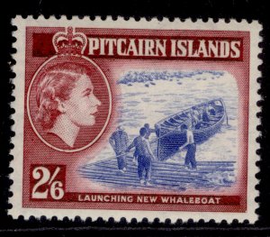 PITCAIRN ISLANDS QEII SG28, 2s 6d ultramarine & lake, M MINT. Cat £28.