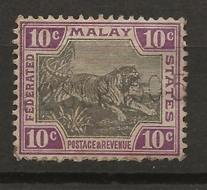 Malaya 23 SG20 Used VF 1901 SCV $60.00 (jr)
