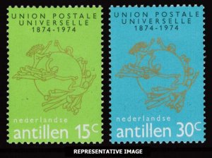 Netherlands Antilles Scott 364-365 Mint never hinged.