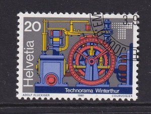 Switzerland  #704  cancelled 1981  voltage regulator  20c