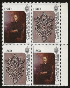 Honduras 1978 #C660, C661 5L Stamps Se-tenant in BLOCK #C661a VF-NH CV 28.00-