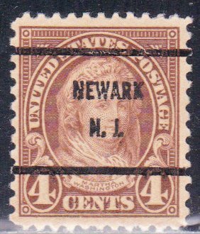 Precancel - Newark, NJ PSS 636-61 - Bureau Issue