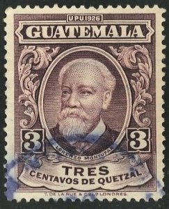 Guatemala - SC #236 - USED - 1929 - Item G381