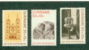 SURINAM B341-3 MH CV $3.35 BIN $1.35