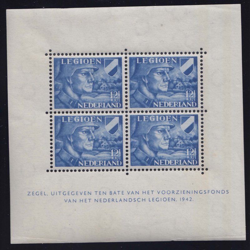 Netherlands Scott B145a Mint never hinged.