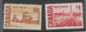 Canada #465A-465B Mint (NH) Multiple