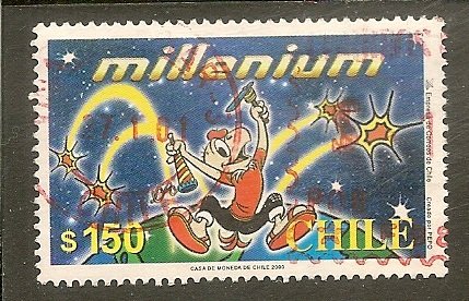 Chile   Scott 1316  Cartoon Character, Millennium   Used