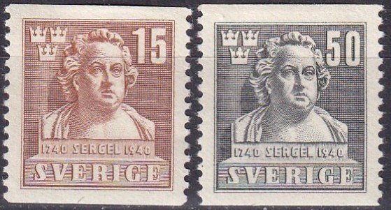 Sweden #314-5 Unused CV $6.00  (Z5235)