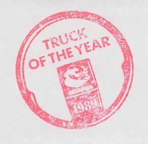 Meter top cut Netherlands 1989 Truck - Scania - Truck of the Year 1989