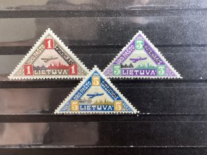 Lithuania / Litouwen - Postfris/MNH - Complete set Airmail 1922