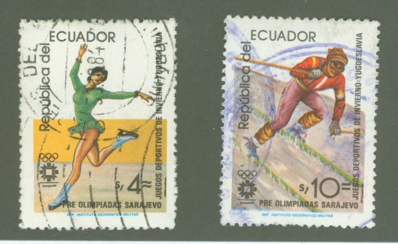 Ecuador #1055/1057  Multiple