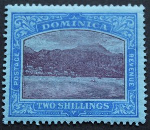 Dominica 1919 Two Shillings SG 53b mint