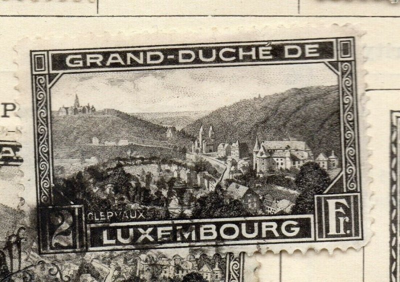 Luxemburg 1928-30 Early Issue Fine Used 2F. NW-191842