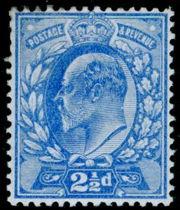 SG230 SPEC M16(2), 2½d ultramarine, NH MINT. Cat £34. 