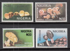 Nigeria 676-679 Mushrooms MNH VF