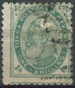 Tonga 1886 SG4 1/- King George I #4 FU