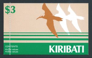 Kiribati #392A,96 NH Bird Defins. Booklet