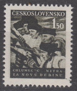 Czechoslovakia Scott #350 1948 MH
