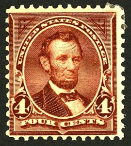 U.S. #280 MINT OG VVLH