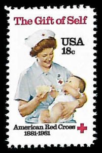 PCBstamps   US #1910 18c American Red Cross, MNH, (36)