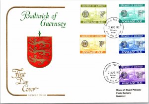 Bailiwick of Guernsey 1977 FDC  - House of Stuart Philately - F12461