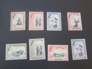 Swaziland 1956 Sc 57-64 MNH